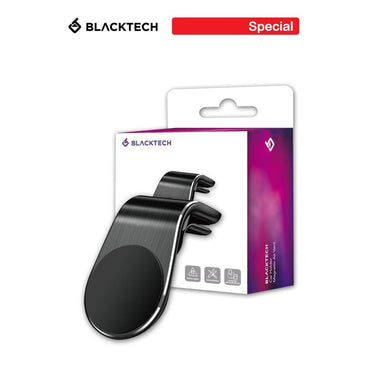 BLACKTECH Magnetic Air Vent Car Holder - Black - Accessories